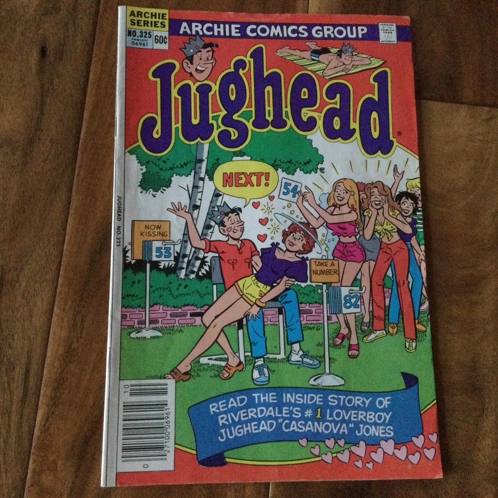 ✔️Rare 1982 No. 325 Jughead Comic Featuring Cheryl Blossom Appearance